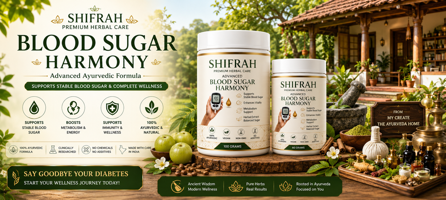 SHIFRAH DIABETES BLOOD SUGAR POWDER 60DAYS CHALLENGE