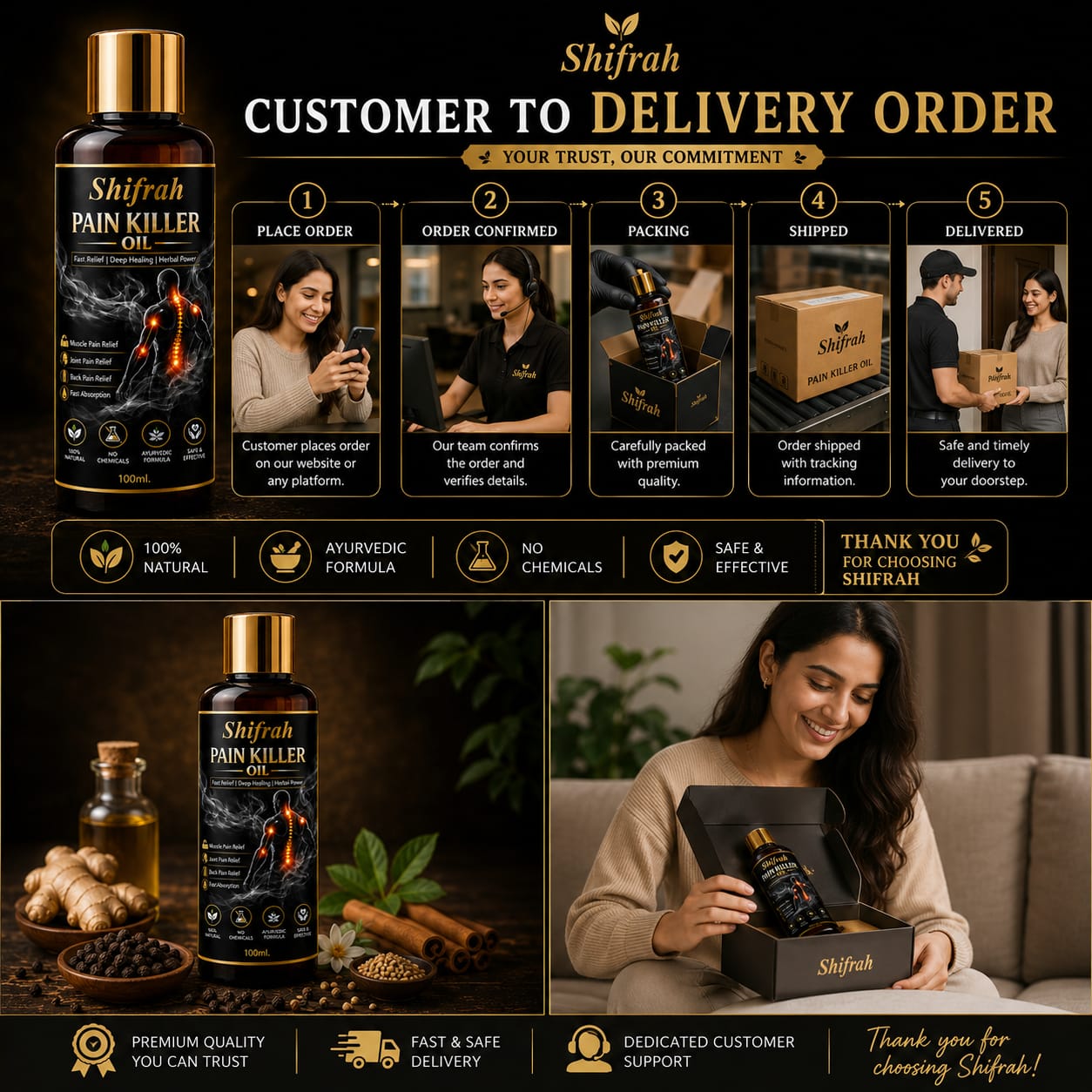 Shifrah Herbal Pain Killer Oil