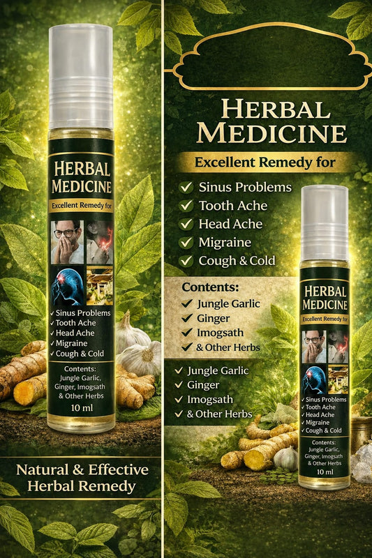Herbal Sinus &amp; Migraine Comfort Oil